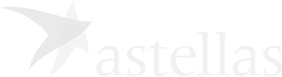 White Astellas Logo