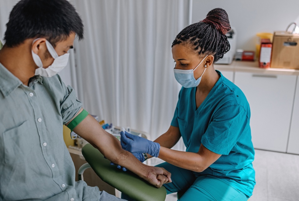 Blood donation experience