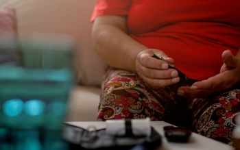 NHS client story header diabetes
